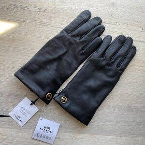 NWT Coach Leather Gloves